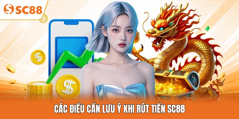 Các điều cần lưu ý khi rút tiền SC88