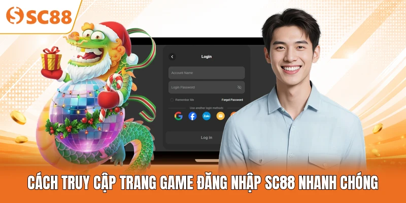 Cách truy cập trang game đăng nhập SC88 nhanh chóng